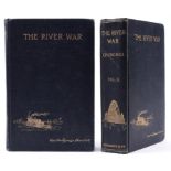 Churchill (Winston S) The River War, 2 vols, cloth, corners and edges knocked, Ex Libris,