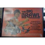 Film posters: The Big Brawl (1980), starring Jackie Chan and directed by Robert Clouse,