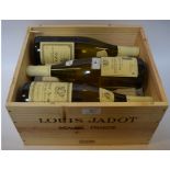 Six bottles of Saint Aubin Les Murgers Des Dents De Chien, Louis Jadot, 2008,