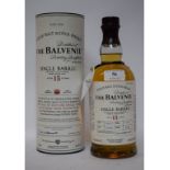 A bottle of Balvenie single malt Scotch whisky, 1997, bottled 2013, aged 15 years, 47.