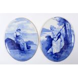 A Doulton Burslem Blue Children Series w