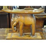 An Ashanti style elephant stool,