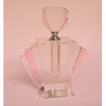 An Art Deco style scent bottle and stopper,