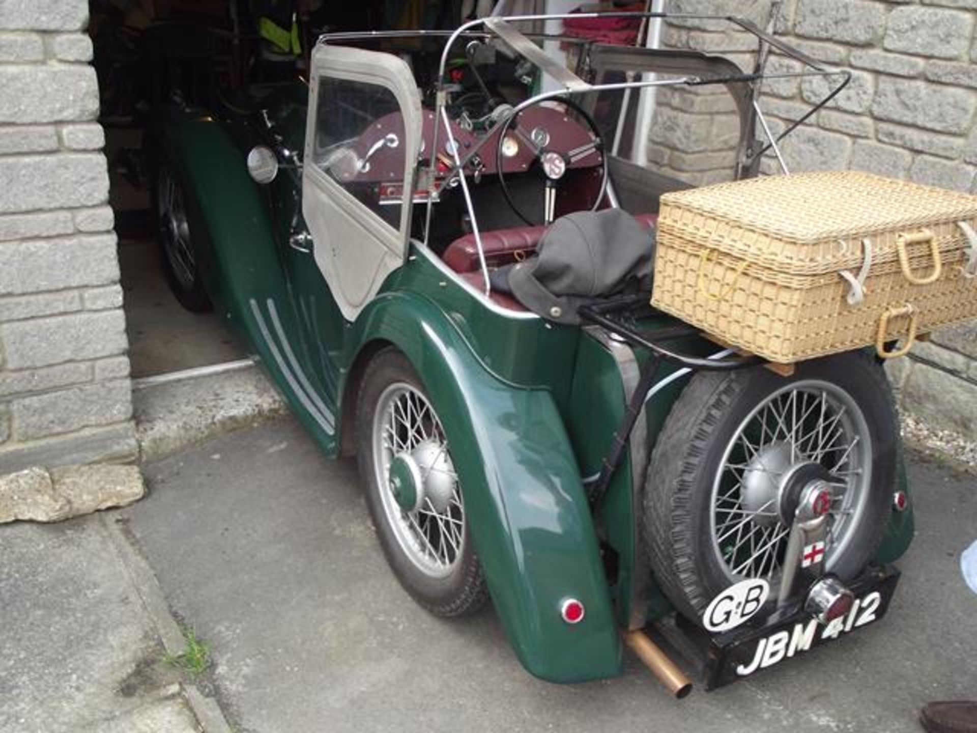 A 1934 Morris Minor sports special, registration number JBM 412, chassis number 34/MS42057, - Image 5 of 5