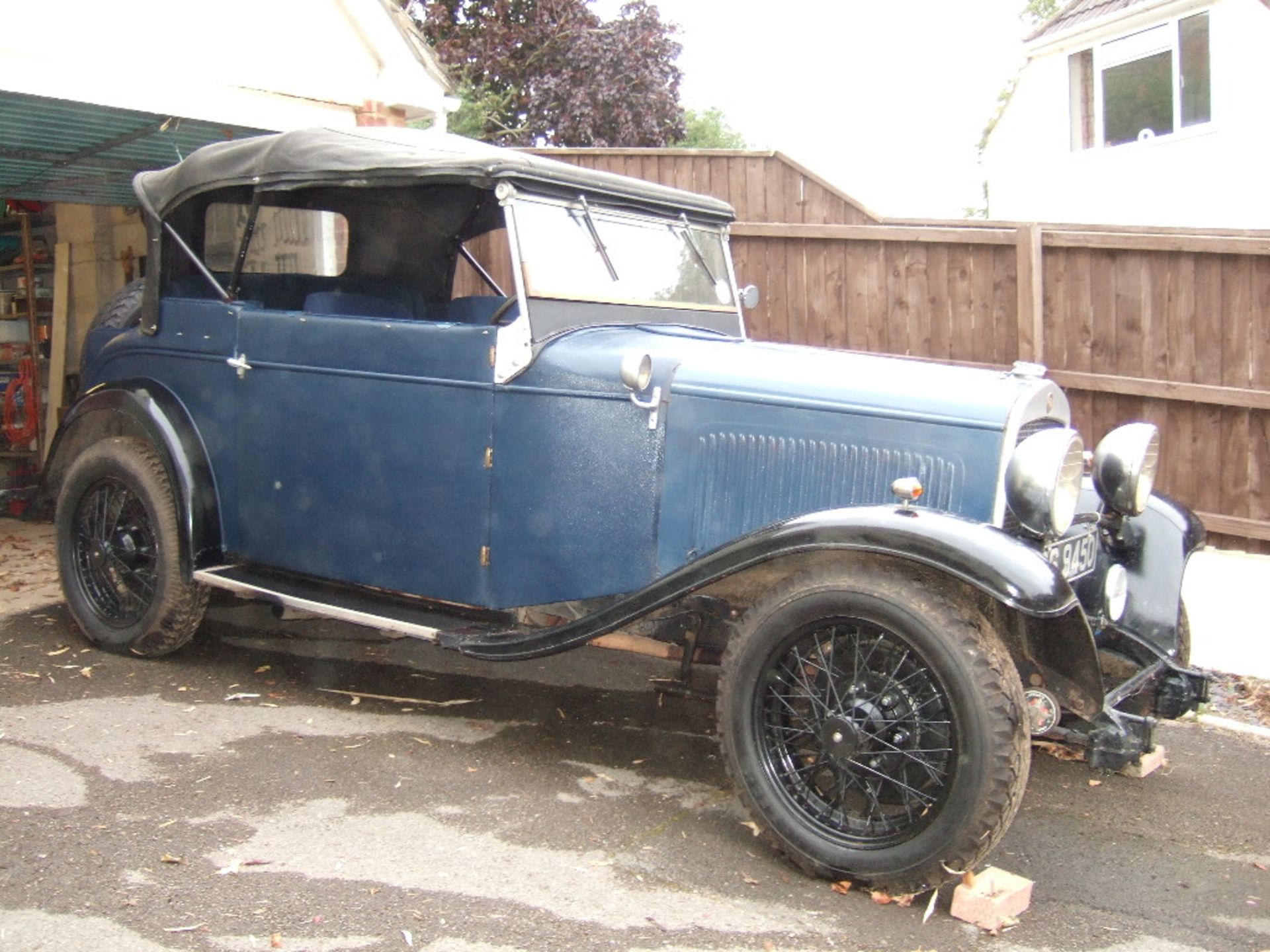 A 1929 Chrysler 65 tourer, registration number BS 9450, chassis number HP 187H,