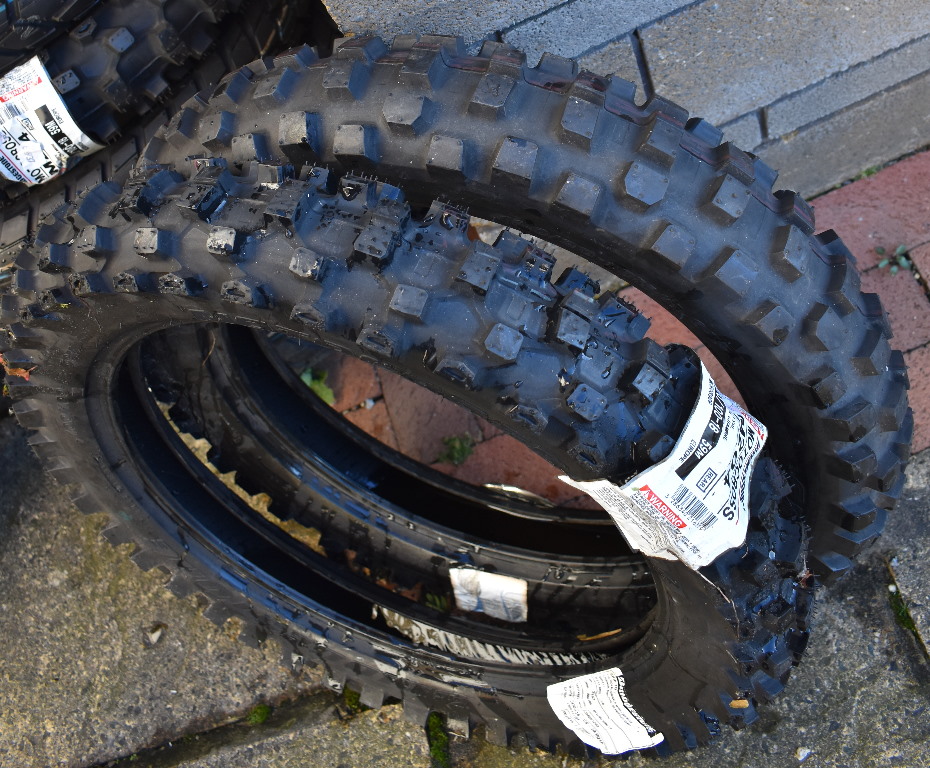 Assorted off road and road tyres, and wheels, various sizes and makes, - Image 4 of 9