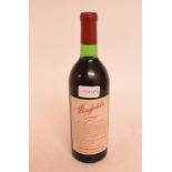 EXTRA LOT: A bottle of Penfolds Grange 1980,