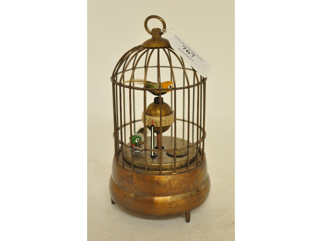 A bird cage automaton,