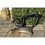 A Triumph Tiger 750V frame with front and rear mudguards (3)