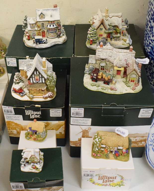 Thirty three Lilliput Lane groups, including Where Peaceful Water Flows, L2614, and Christmas Cake, - Image 3 of 3
