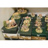 Forty two Lilliput Lane groups, including The George Inn, L2098, all boxed,