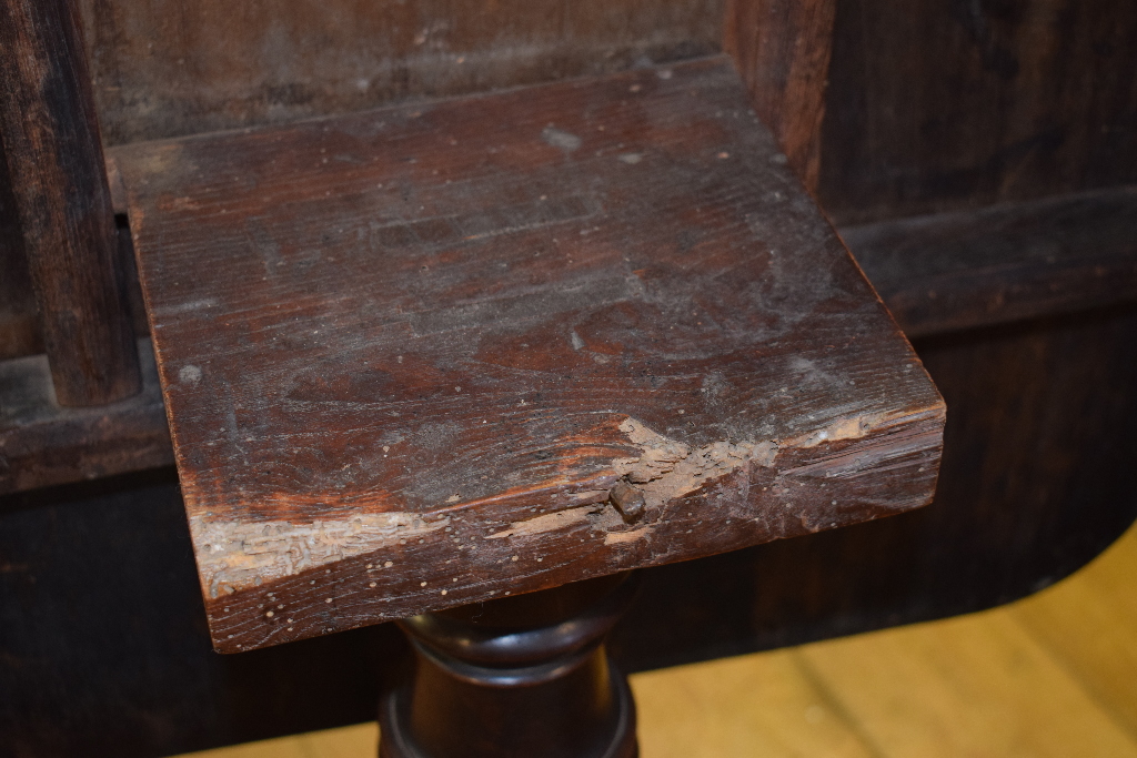 A 19th century mahogany tripod table, 77 - Image 4 of 7