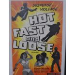 Movie poster: Hot, Fast And Loose, 1986,