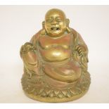 A 19th century Chinese bronze Buddha, 16
