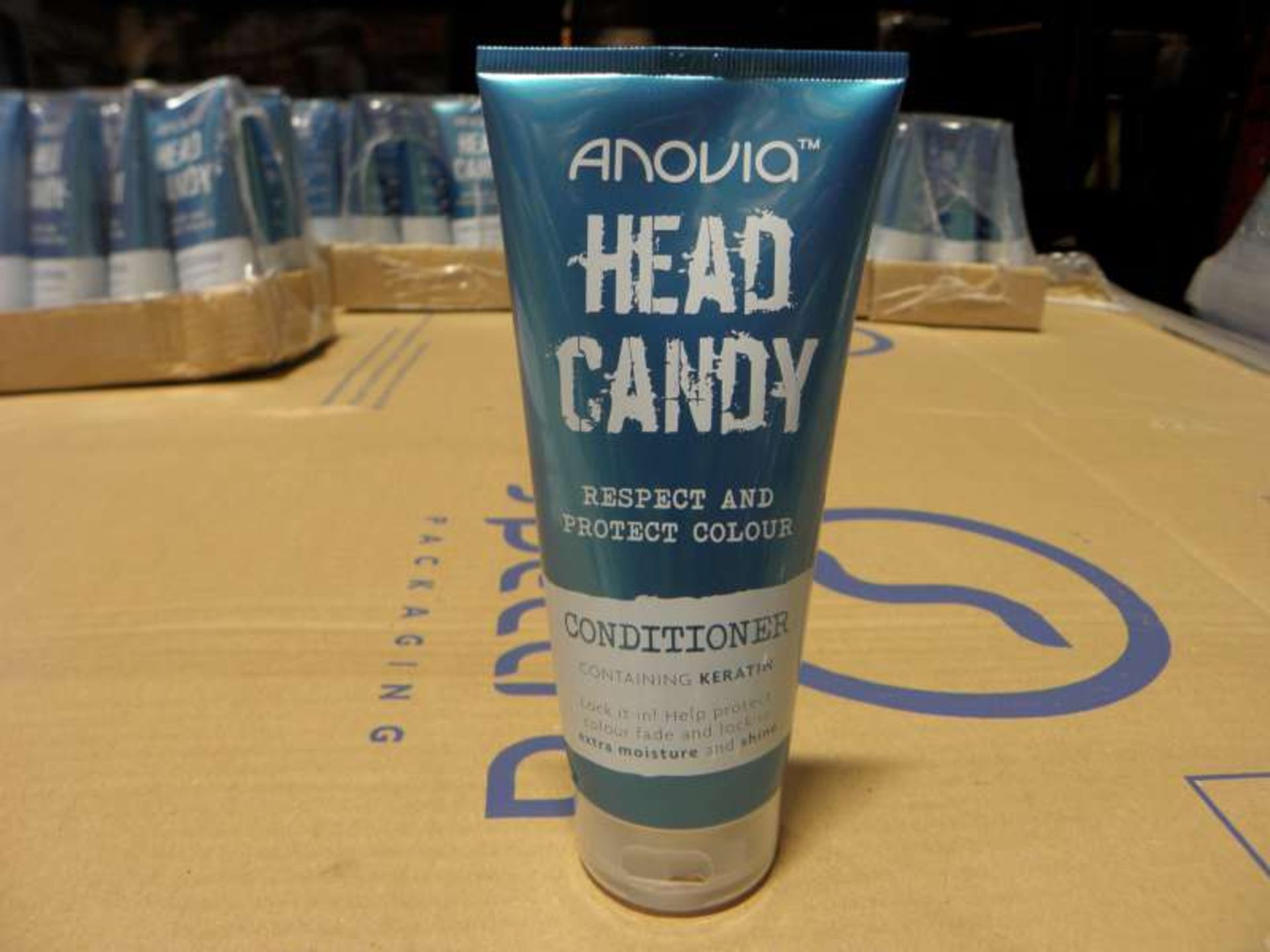 120 X 200 ML TUBES OF ANOVIA HEAD CANDY RESPECT AND PROTECT COLOUR CONDITIONER IN 10 PACKS