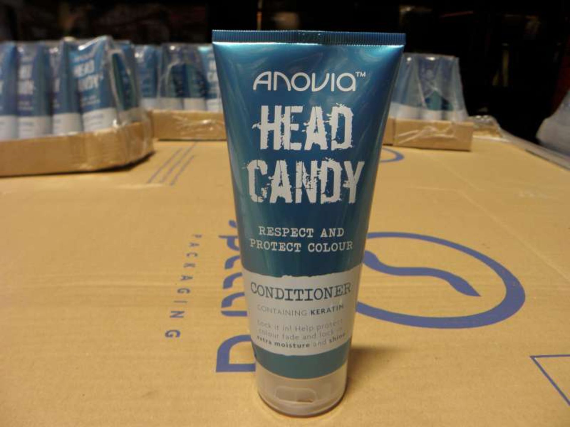 120 X 200 ML TUBES OF ANOVIA HEAD CANDY RESPECT AND PROTECT COLOUR CONDITIONER IN 10 PACKS