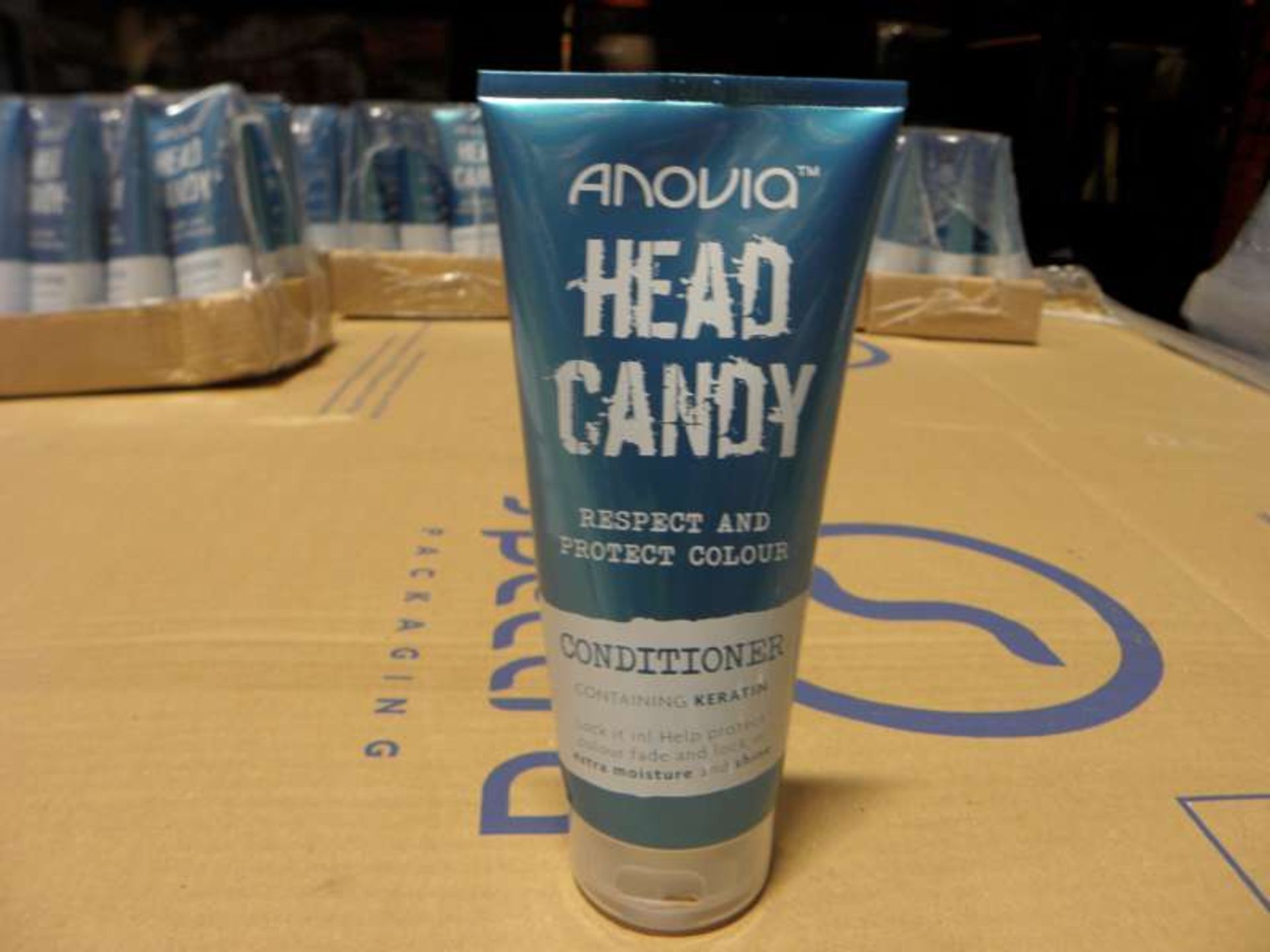 120 X 200 ML TUBES OF ANOVIA HEAD CANDY RESPECT AND PROTECT COLOUR CONDITIONER IN 10 PACKS