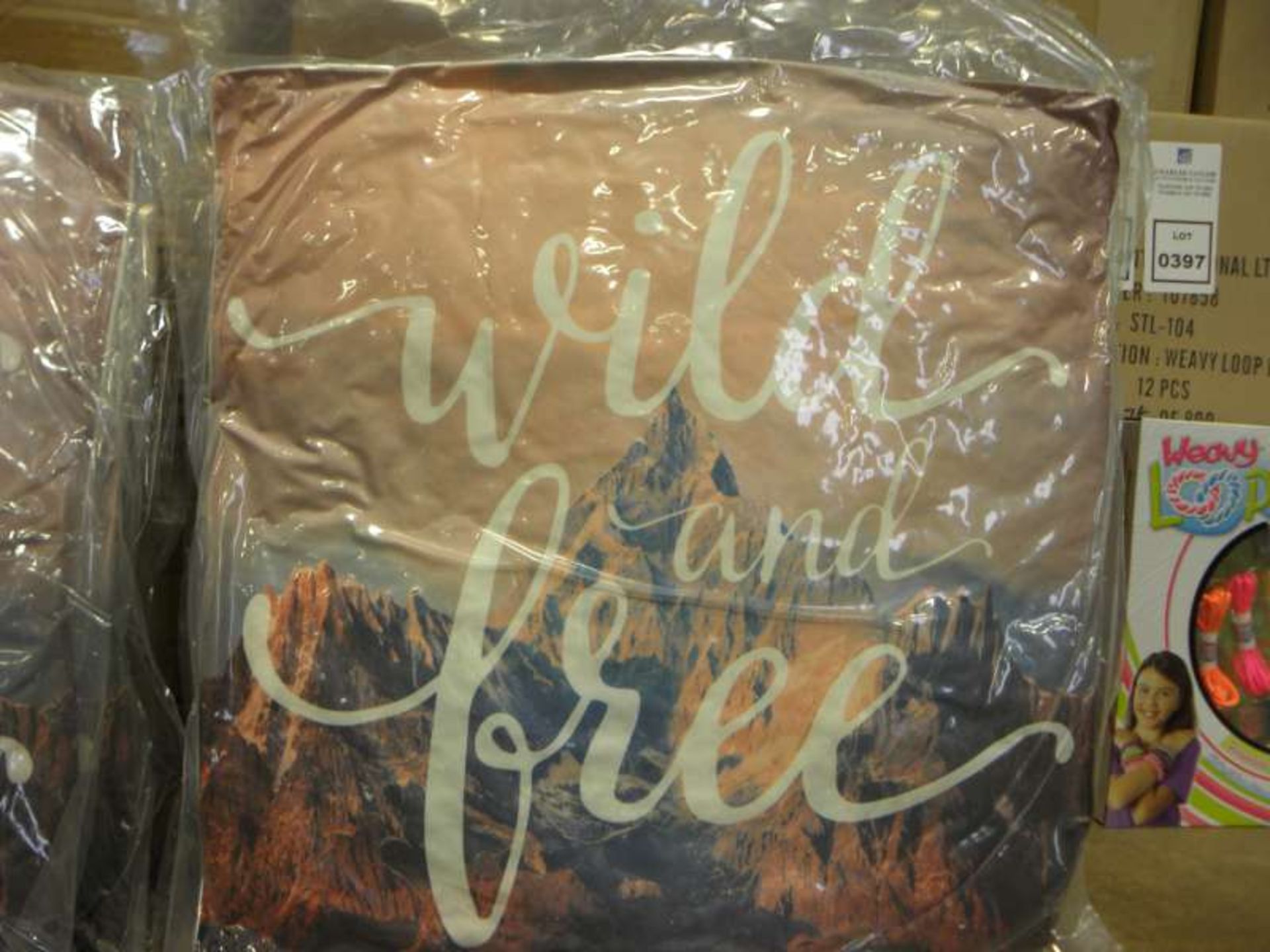 36 X BRAND NEW WILD AND FREE MOUNTAIN CUSHIONS IN 3 BOXES