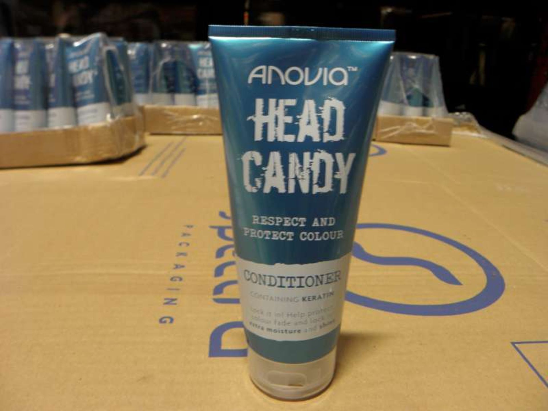 120 X 200 ML TUBES OF ANOVIA HEAD CANDY RESPECT AND PROTECT COLOUR CONDITIONER IN 10 PACKS