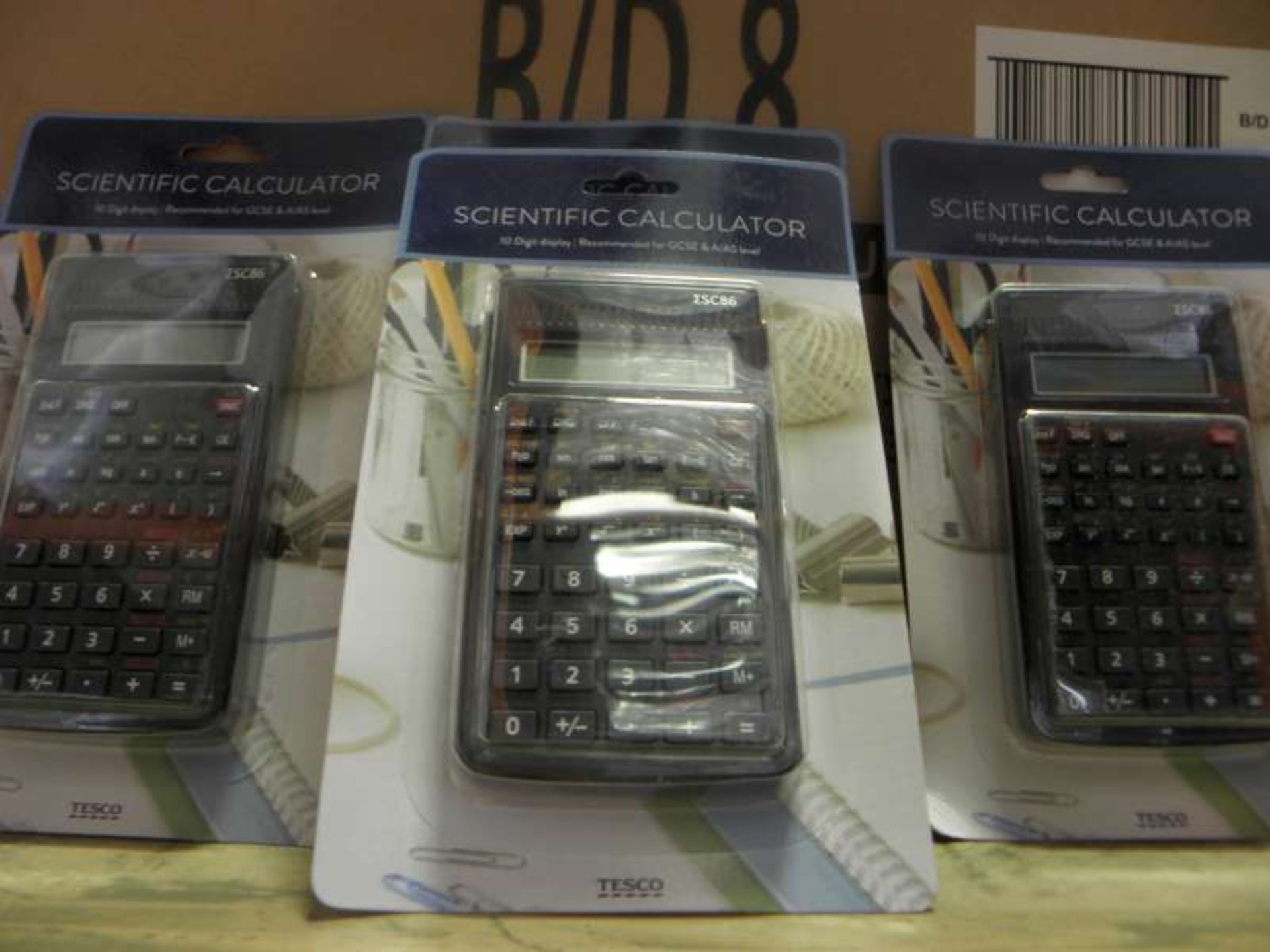 192 X 10 DIGIT CALCULATORS IN 4 BOXES