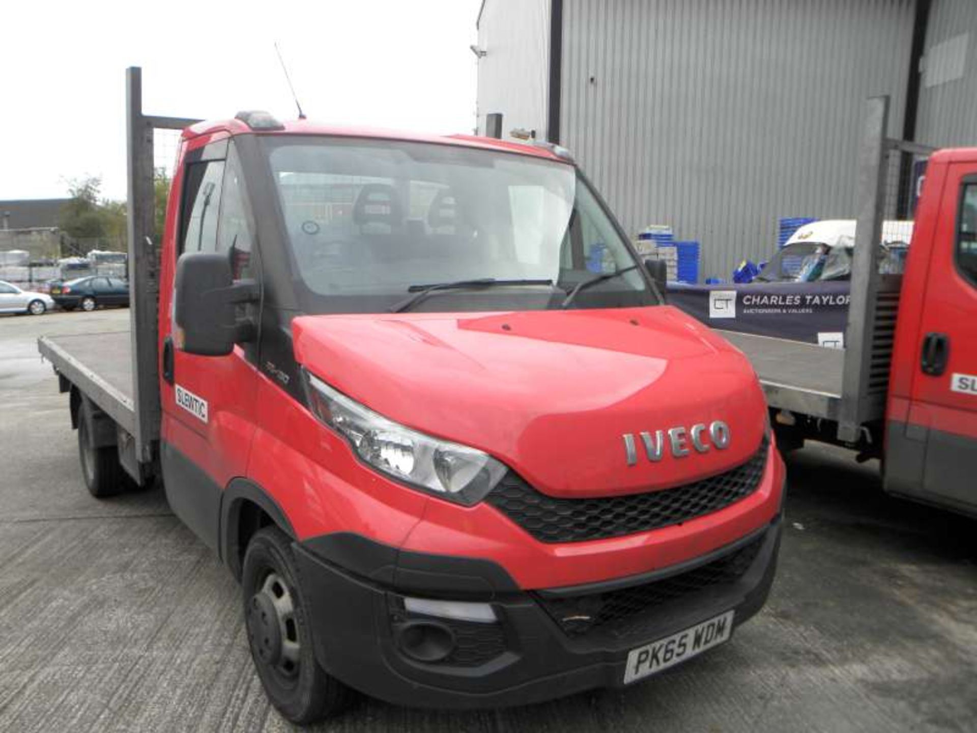 RED IVECO DAILY 35C13. ( DIESEL ) Reg : PK65 WDM Mileage : 147,507 Log Book. First Registered :7/