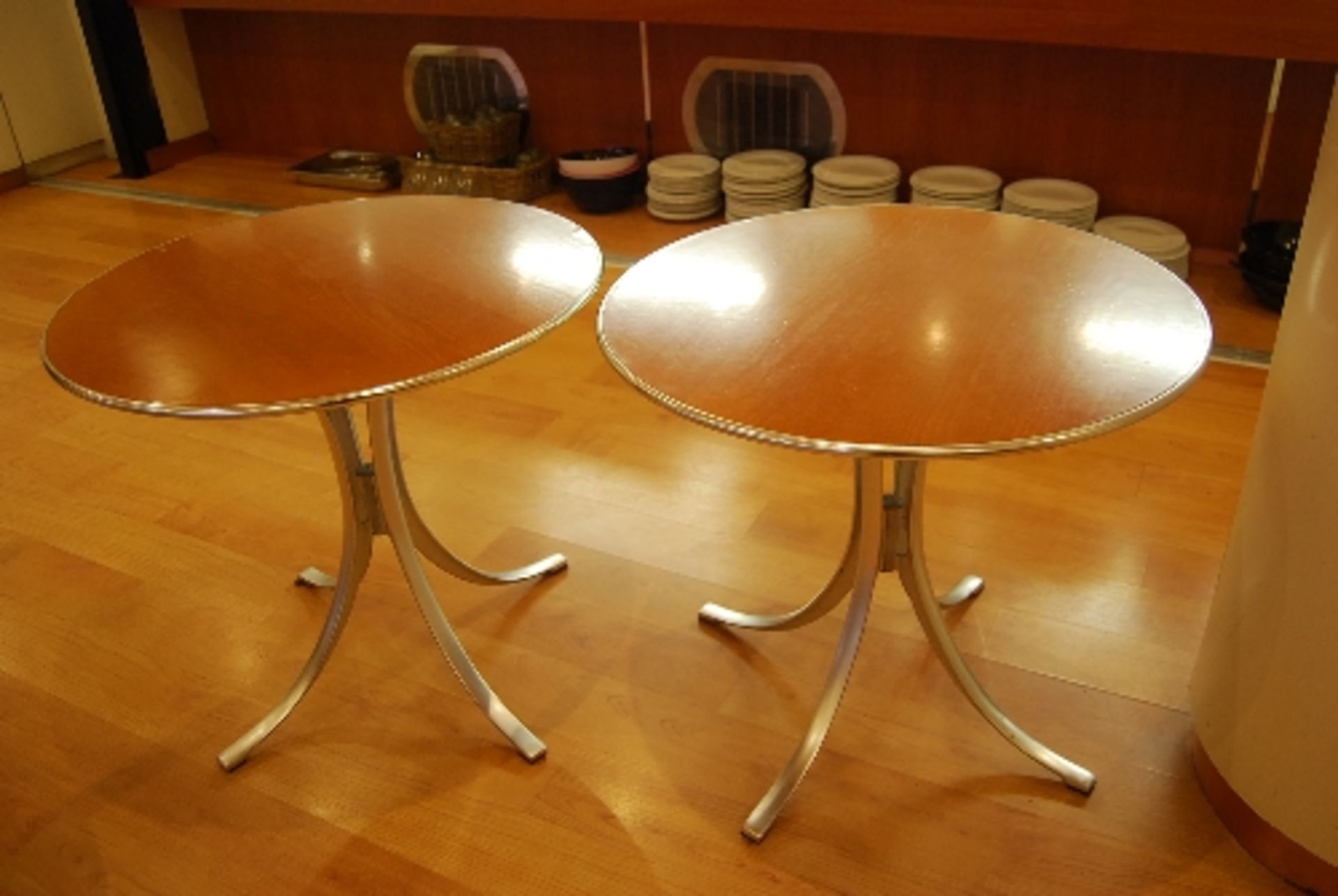 2 - 800mm dia tables