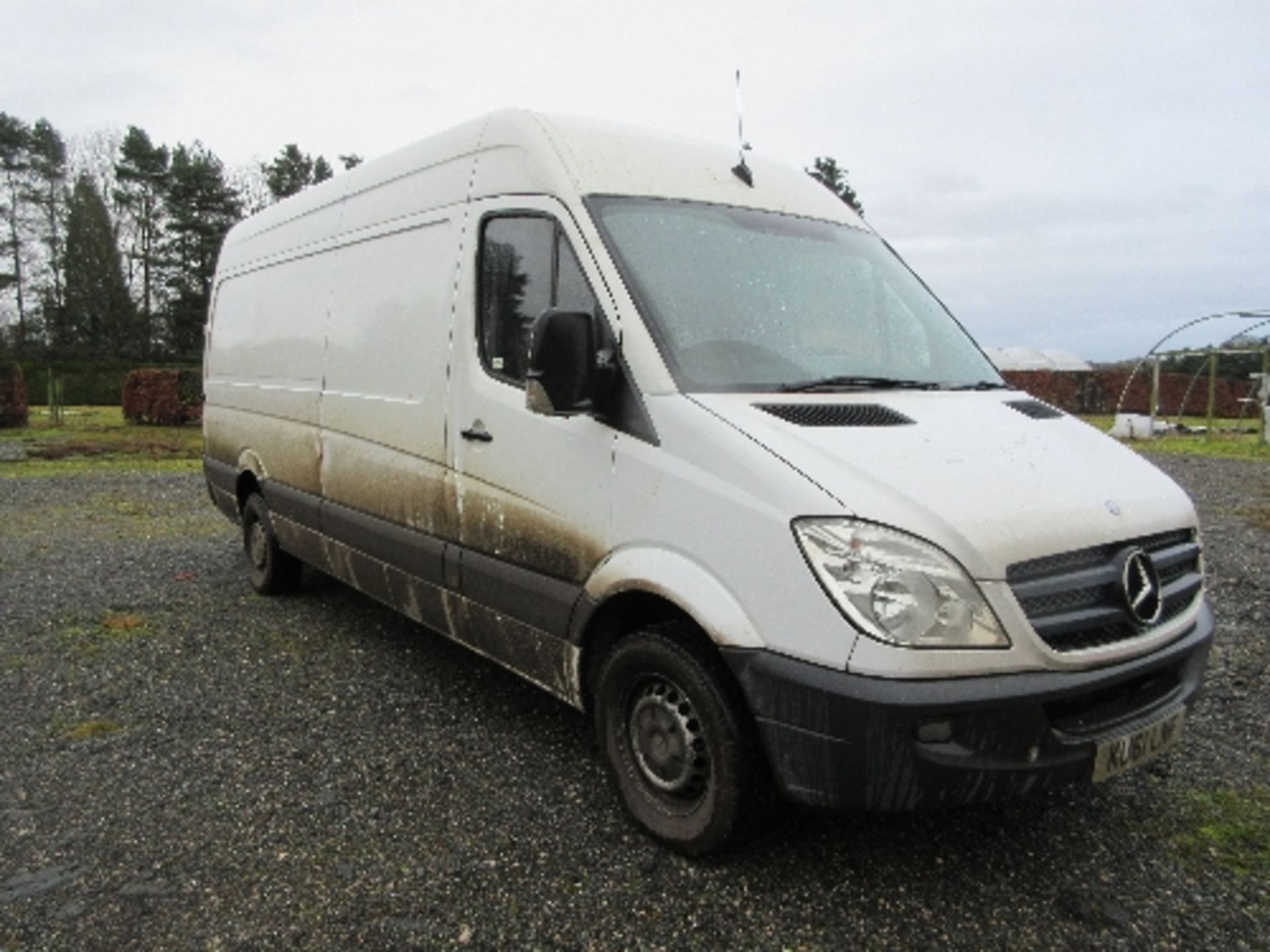 Mercedes Sprinter 313CDi medium wheel base semi high roof panel van, Registration no: KU61 LNF, - Image 6 of 11