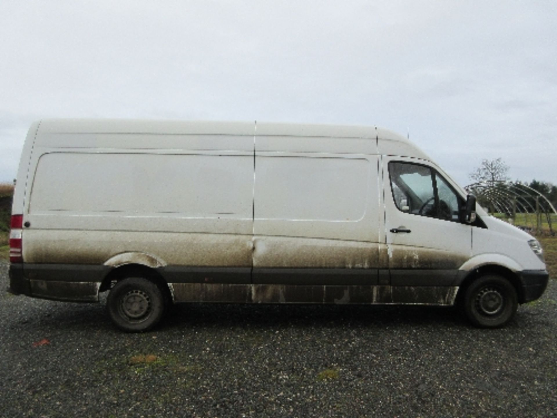 Mercedes Sprinter 313CDi medium wheel base semi high roof panel van, Registration no: KU61 LNF, - Image 2 of 11