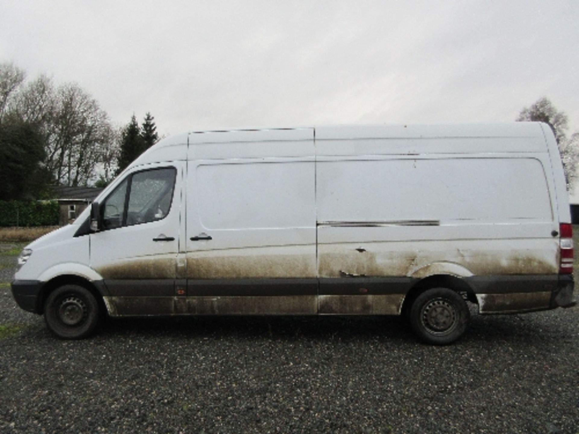 Mercedes Sprinter 313CDi medium wheel base semi high roof panel van, Registration no: KU61 LNF, - Image 4 of 11