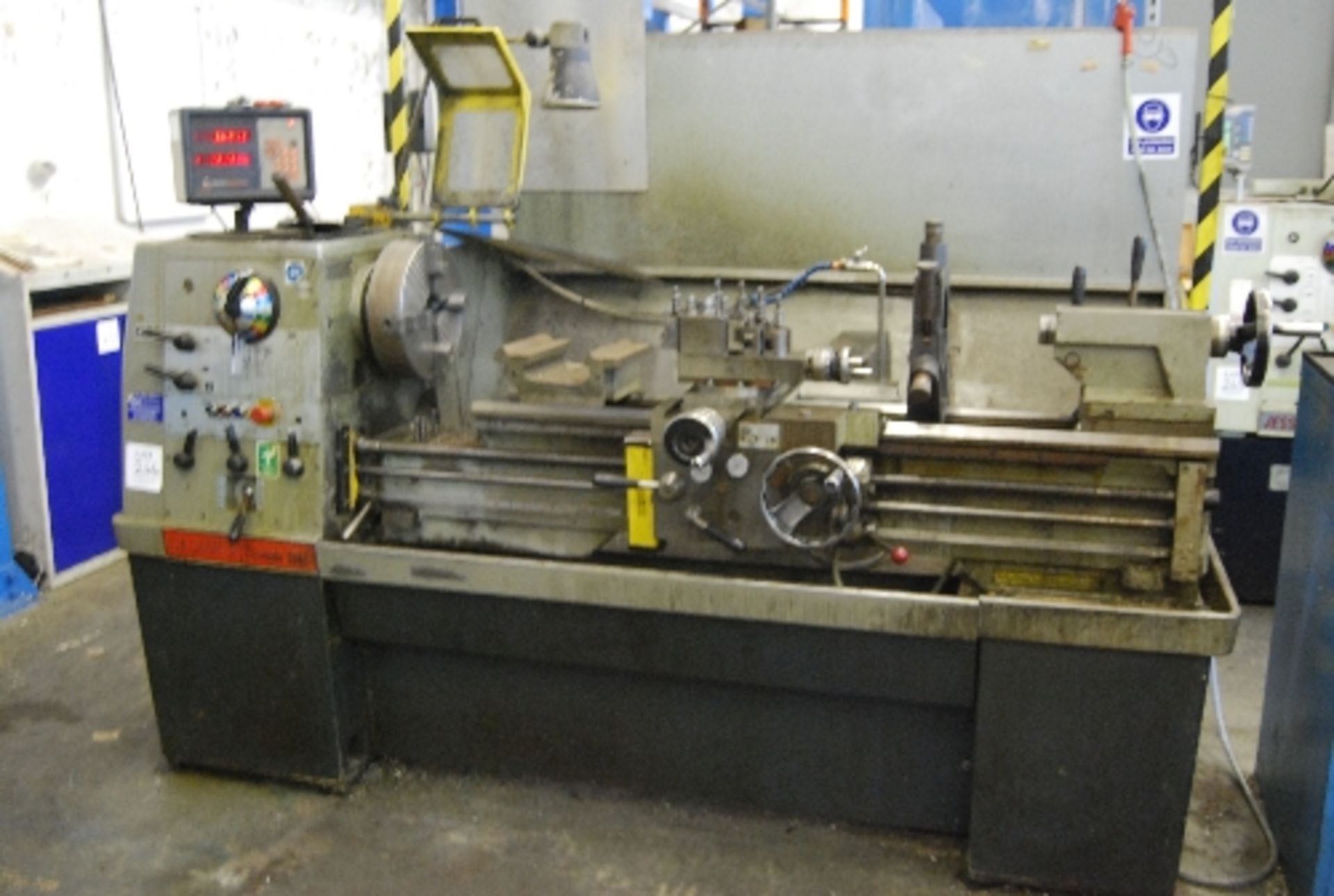 Colchester Triumph 2000 gap bed centre lathe, serial no. 6/0041/36471DD with fixed steady and Anilam - Bild 2 aus 9