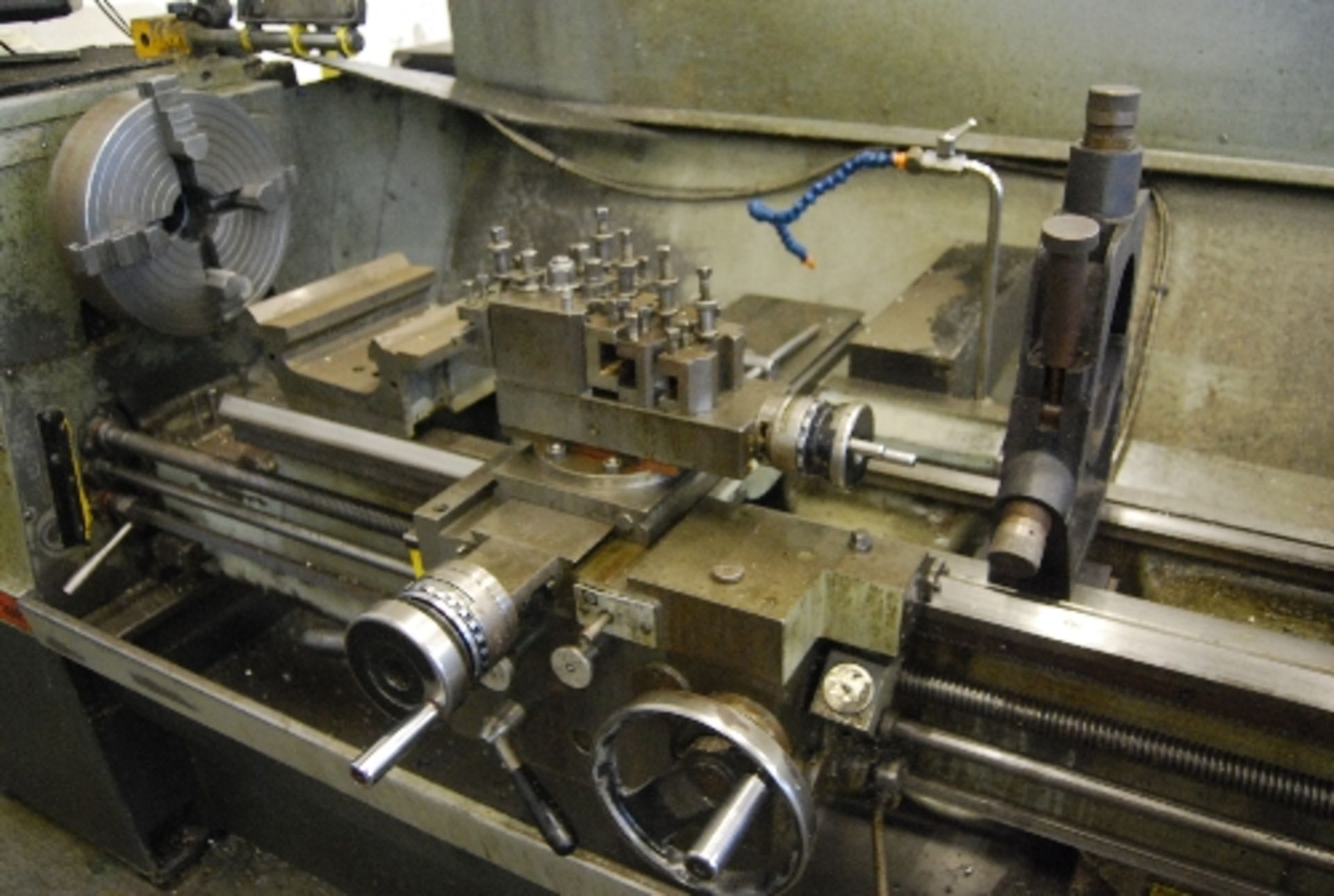 Colchester Triumph 2000 gap bed centre lathe, serial no. 6/0041/36471DD with fixed steady and Anilam - Bild 7 aus 9