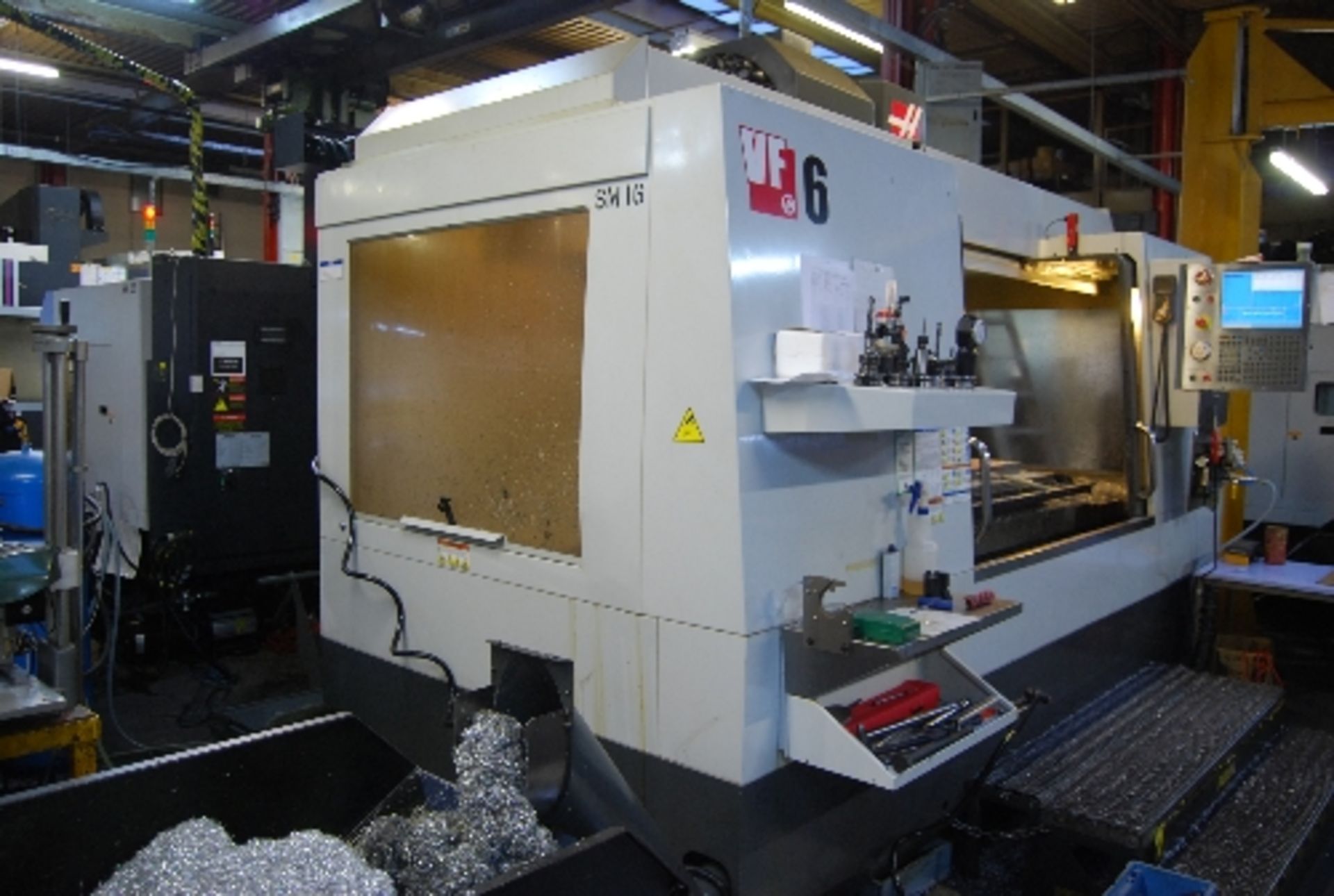 Haas VF6/40 single pallet vertical machining centre, serial no: 108360 (Year of manufacture 2011) - Image 5 of 12