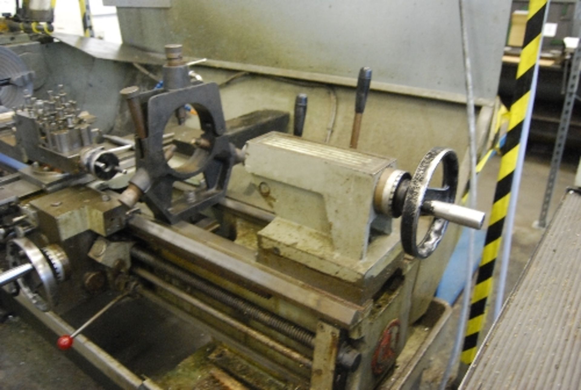 Colchester Triumph 2000 gap bed centre lathe, serial no. 6/0041/36471DD with fixed steady and Anilam - Bild 8 aus 9