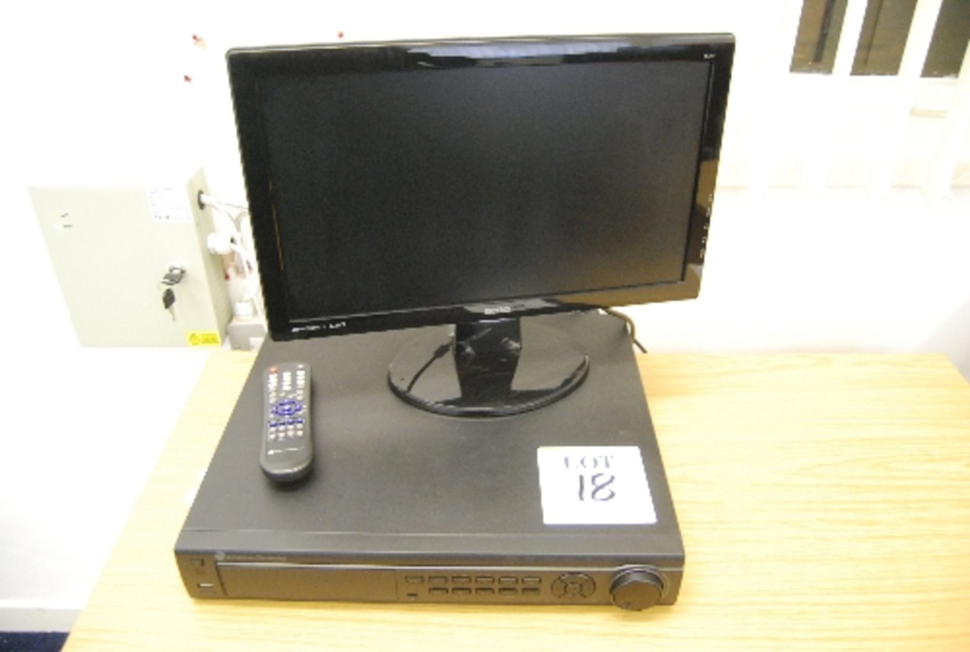 CCTV control box and monitor (cameras not included)