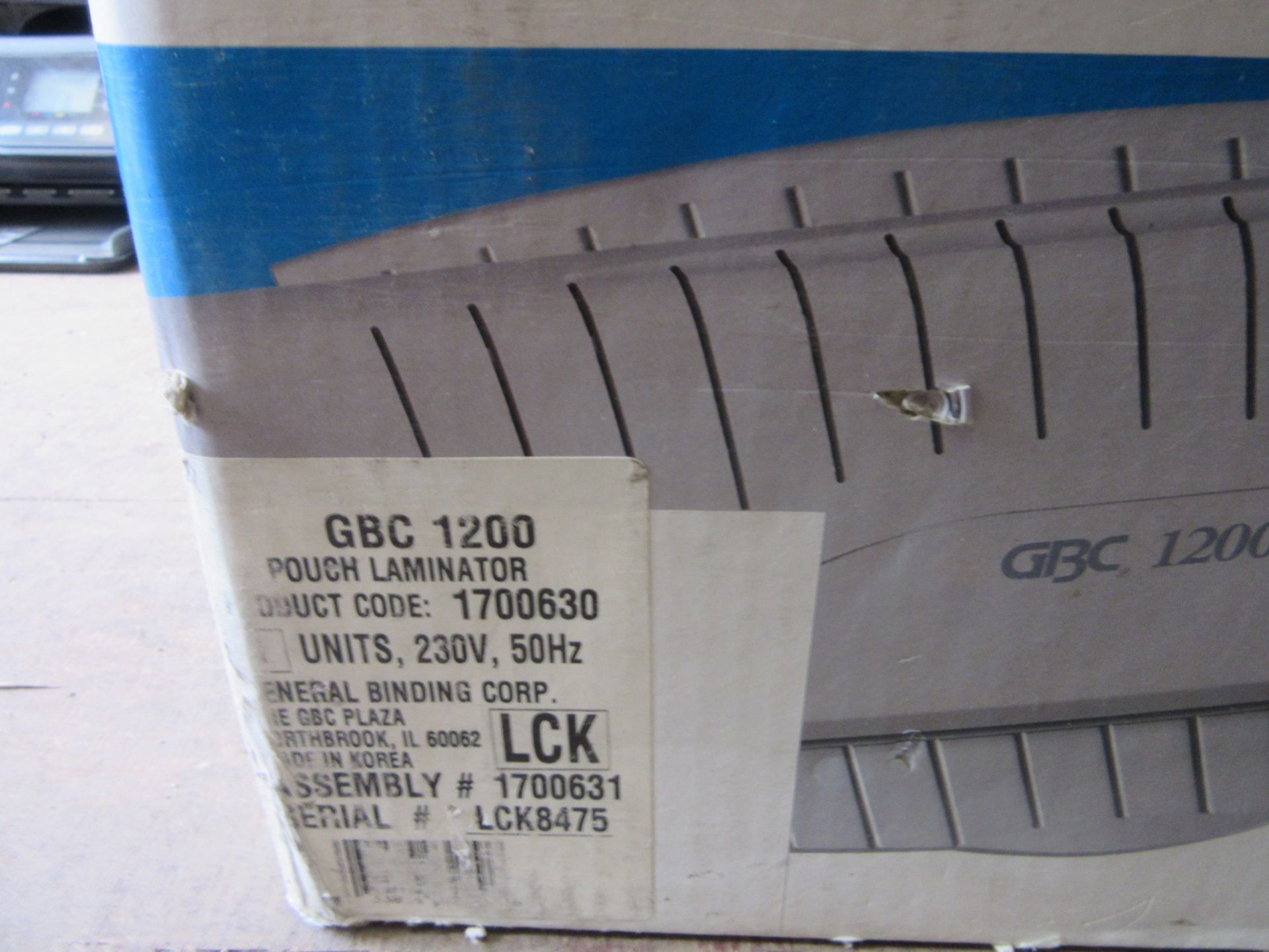 GBC 1200 A3 Laminator NB. LOT LOCATED AT: Units at rear of Hare and Hounds Public House, 391 - Image 2 of 2