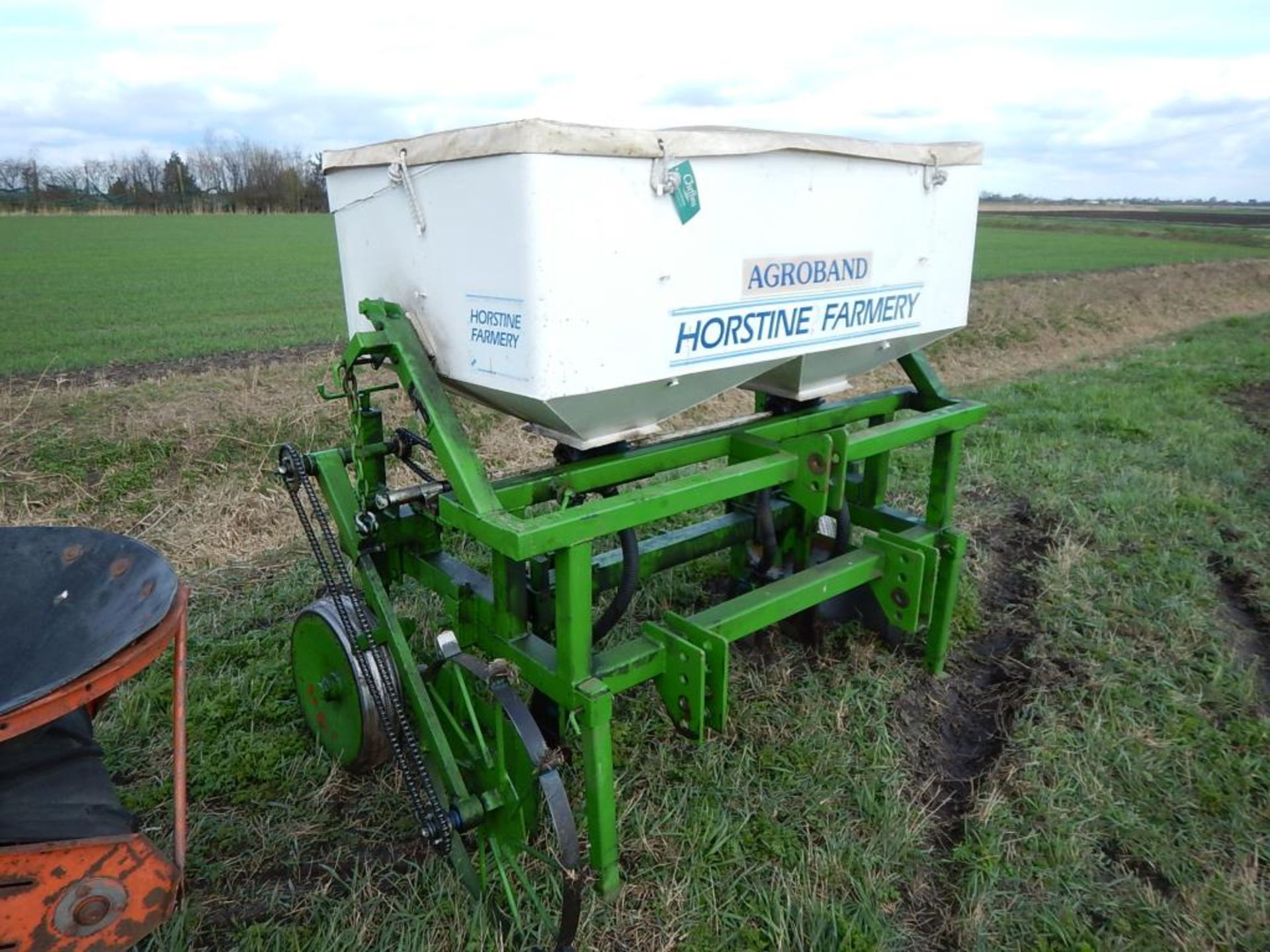 Horstine Farmery front mounted fertiliser applicator for 72' beds