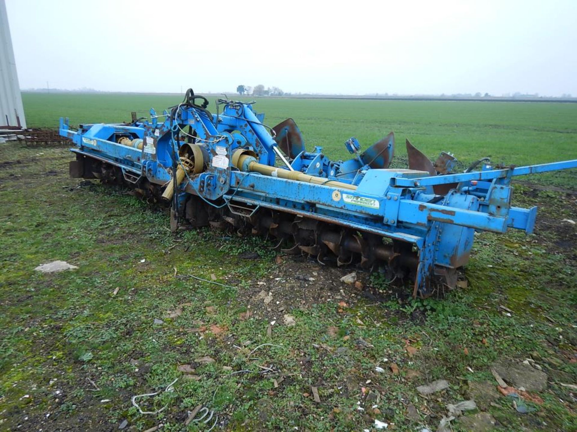 2007 Standen Pearson Powavator PV400/200 mounted hydraulic folding rotavator/bed former Serial No: - Image 2 of 6