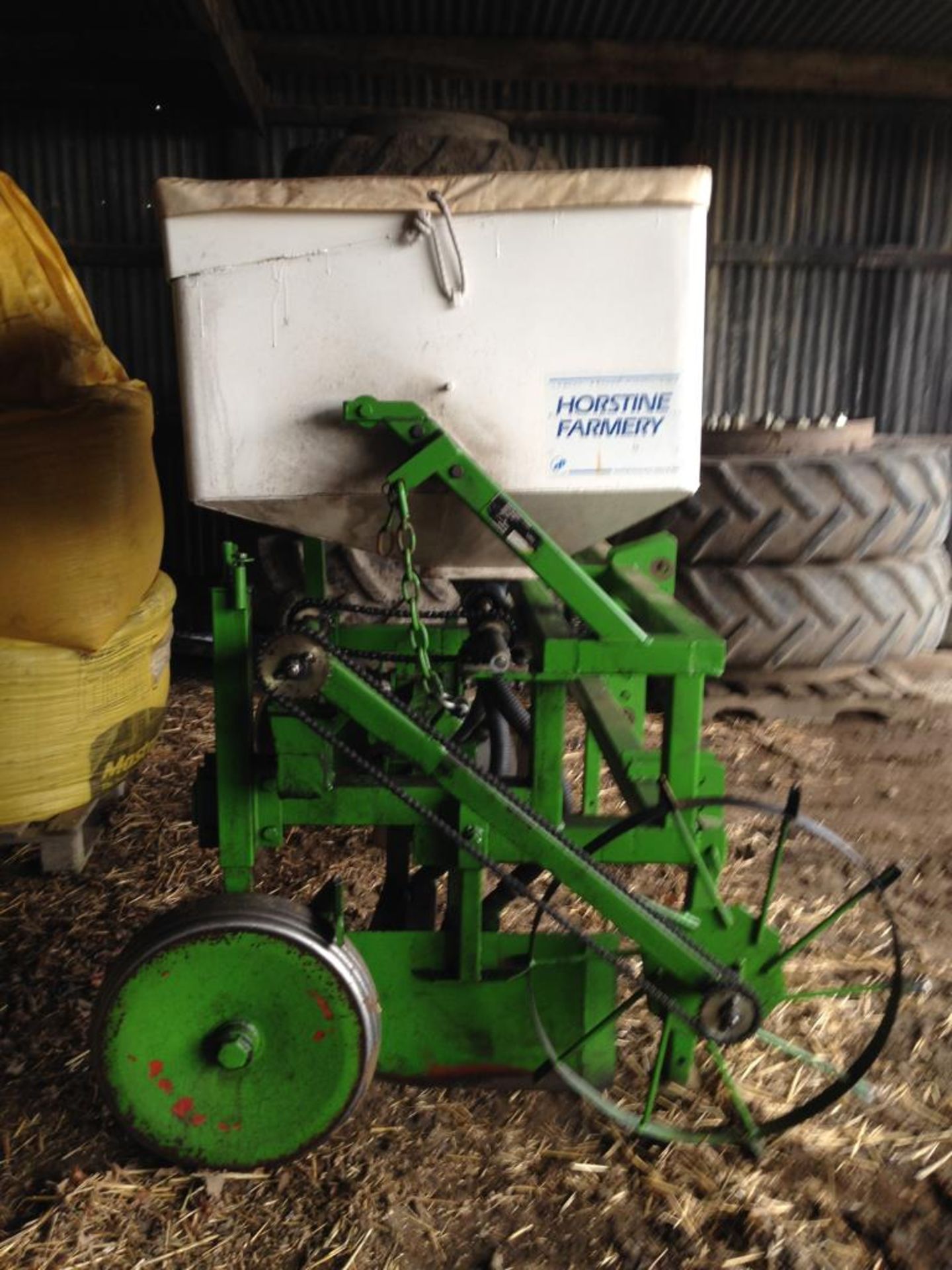 Horstine Farmery front mounted fertiliser applicator for 72' beds - Image 3 of 3