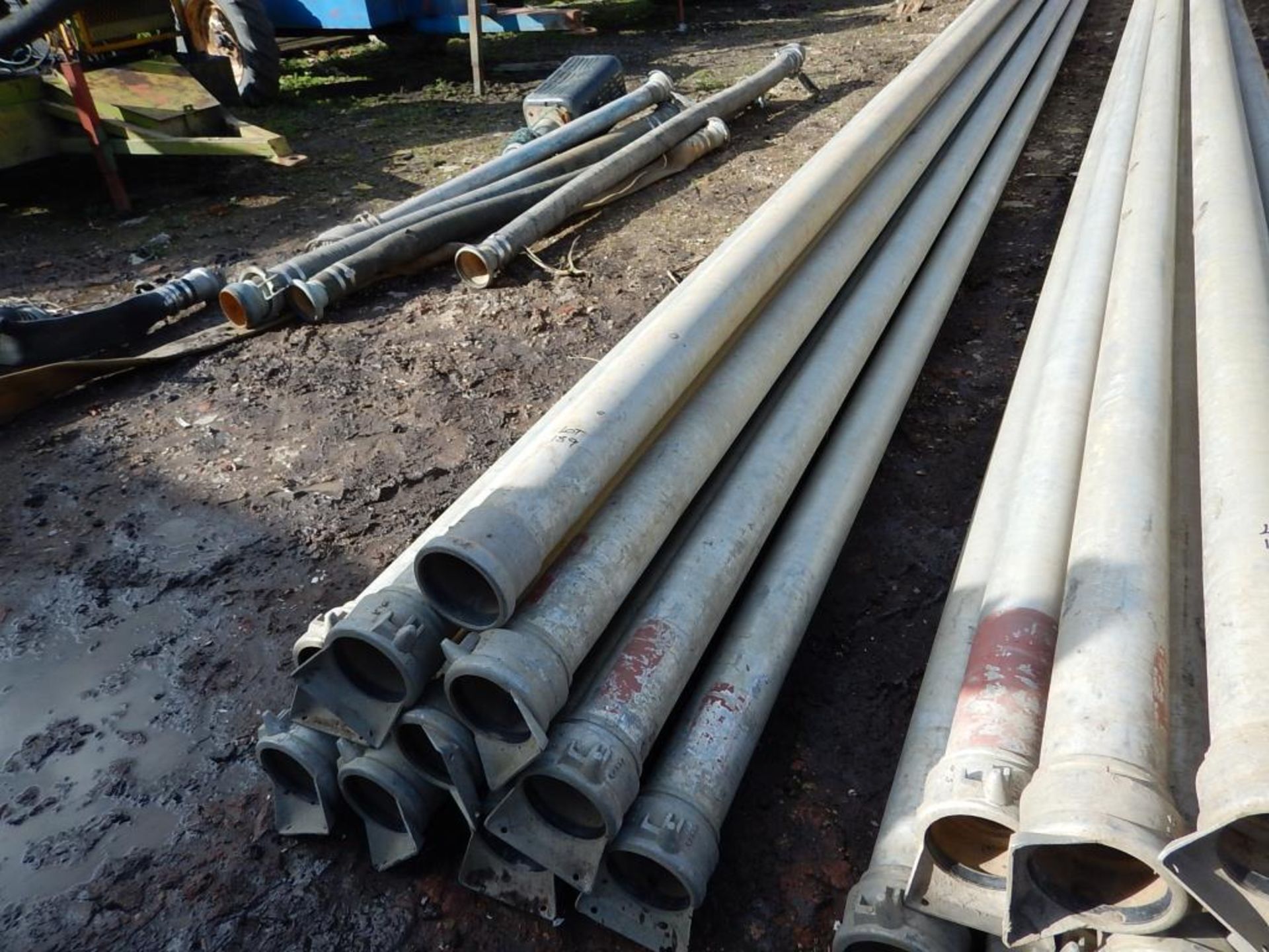 10no. 5'x9m irrigation pipes