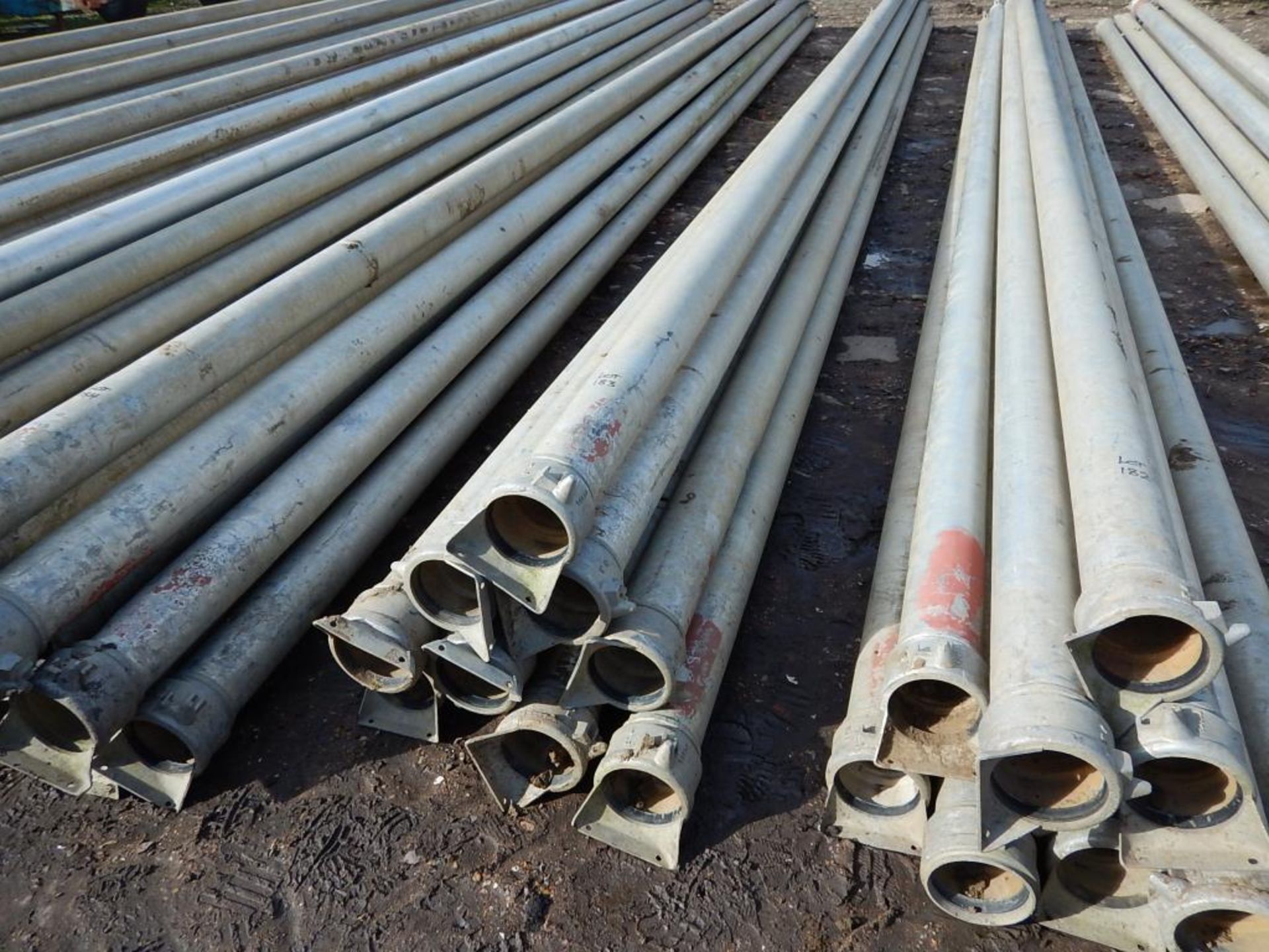 10no. 5'x9m irrigation pipes