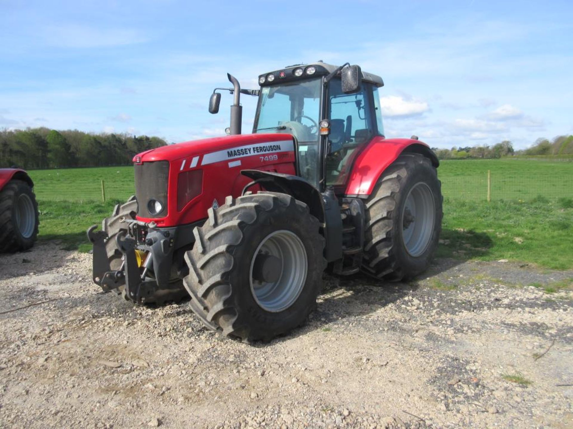 2010 MASSEY FERGUSON 7499 Dyna VT 4wd 50kph TRACTOR Fitted with front linkage and PTO, front and cab