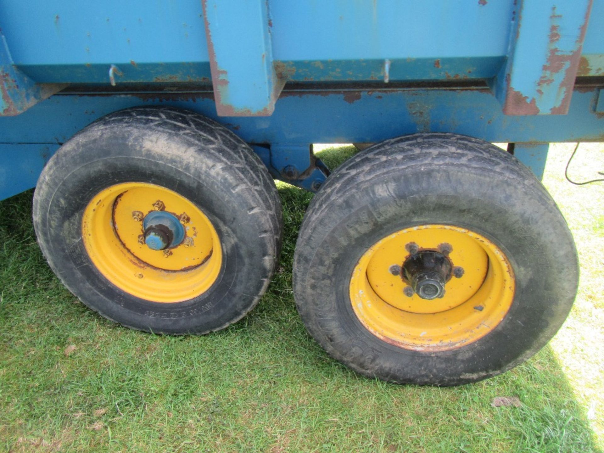 1982 Warwick 10tonne tandem axle steel monocoque tipping trailer - Image 5 of 5