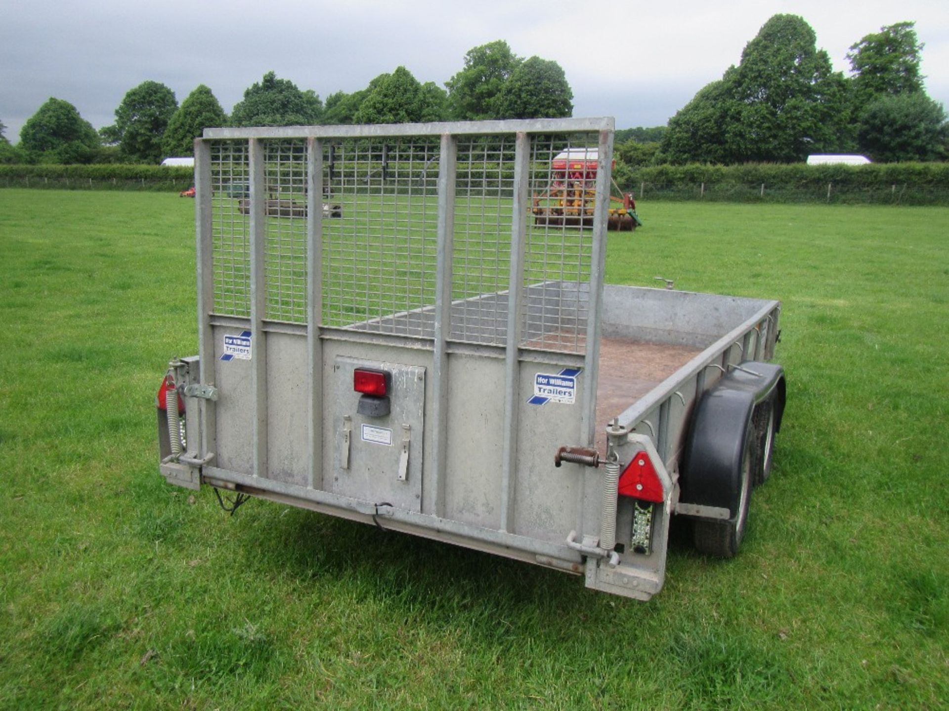 Ifor Williams steel tandem axle 12ft trailer Serial No. SCK60000020356442 - Bild 3 aus 4