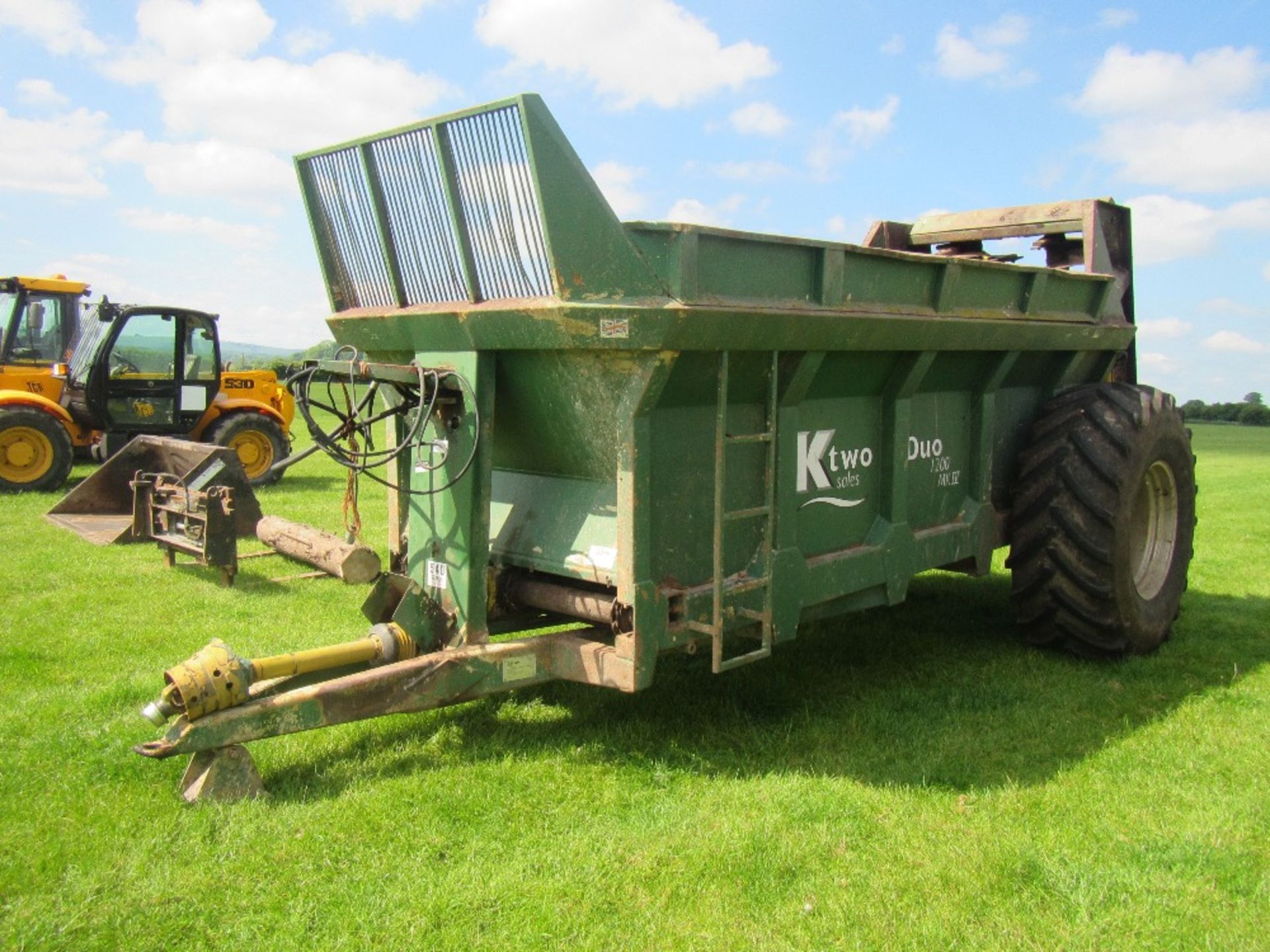 K-Two Duo 12t muck spreader - Image 2 of 3