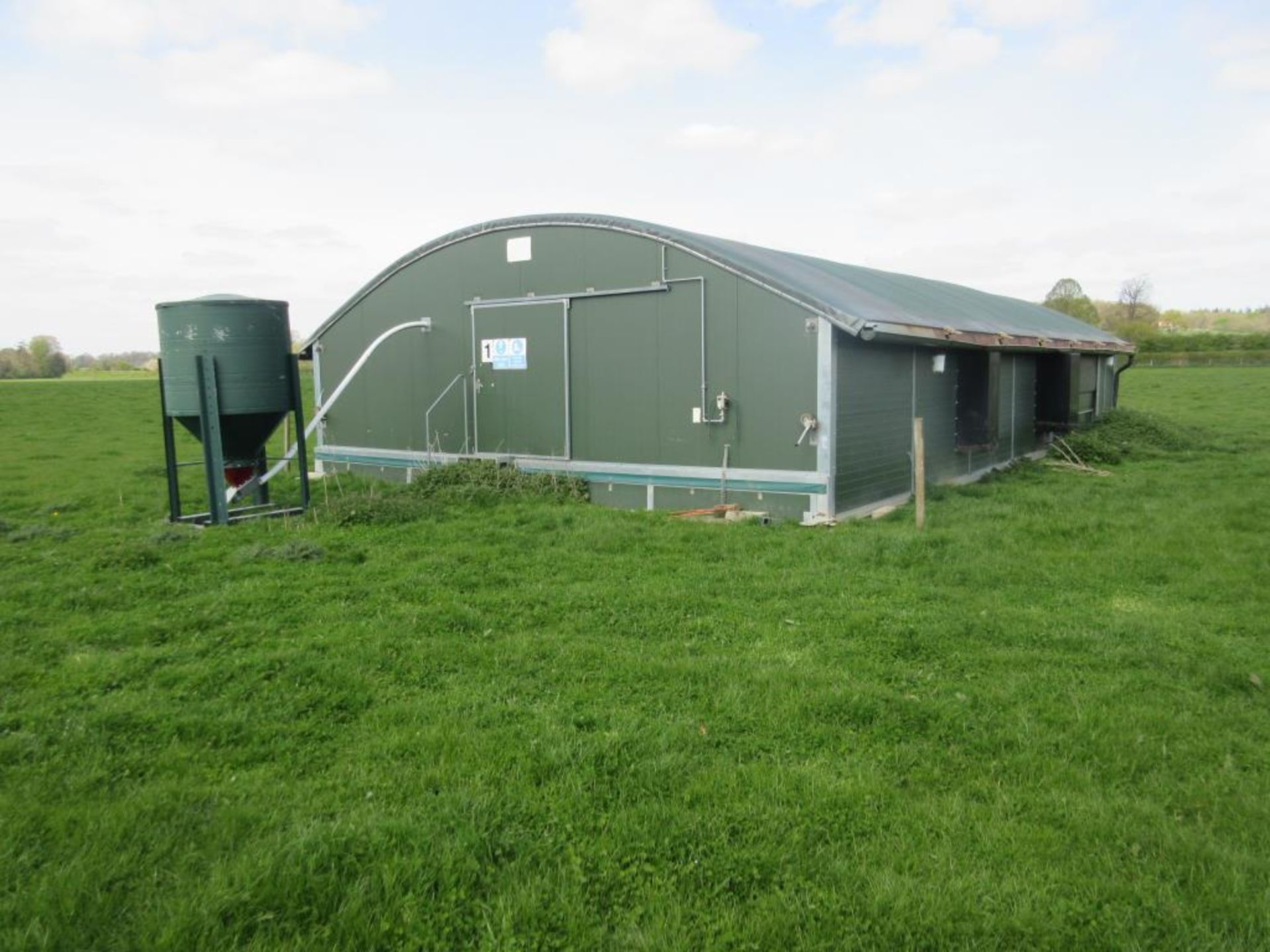 Halo pullet-rearing sheds; 6no 18m x9m mobile rearing sheds. 3 Purchased in February 2011; 3
