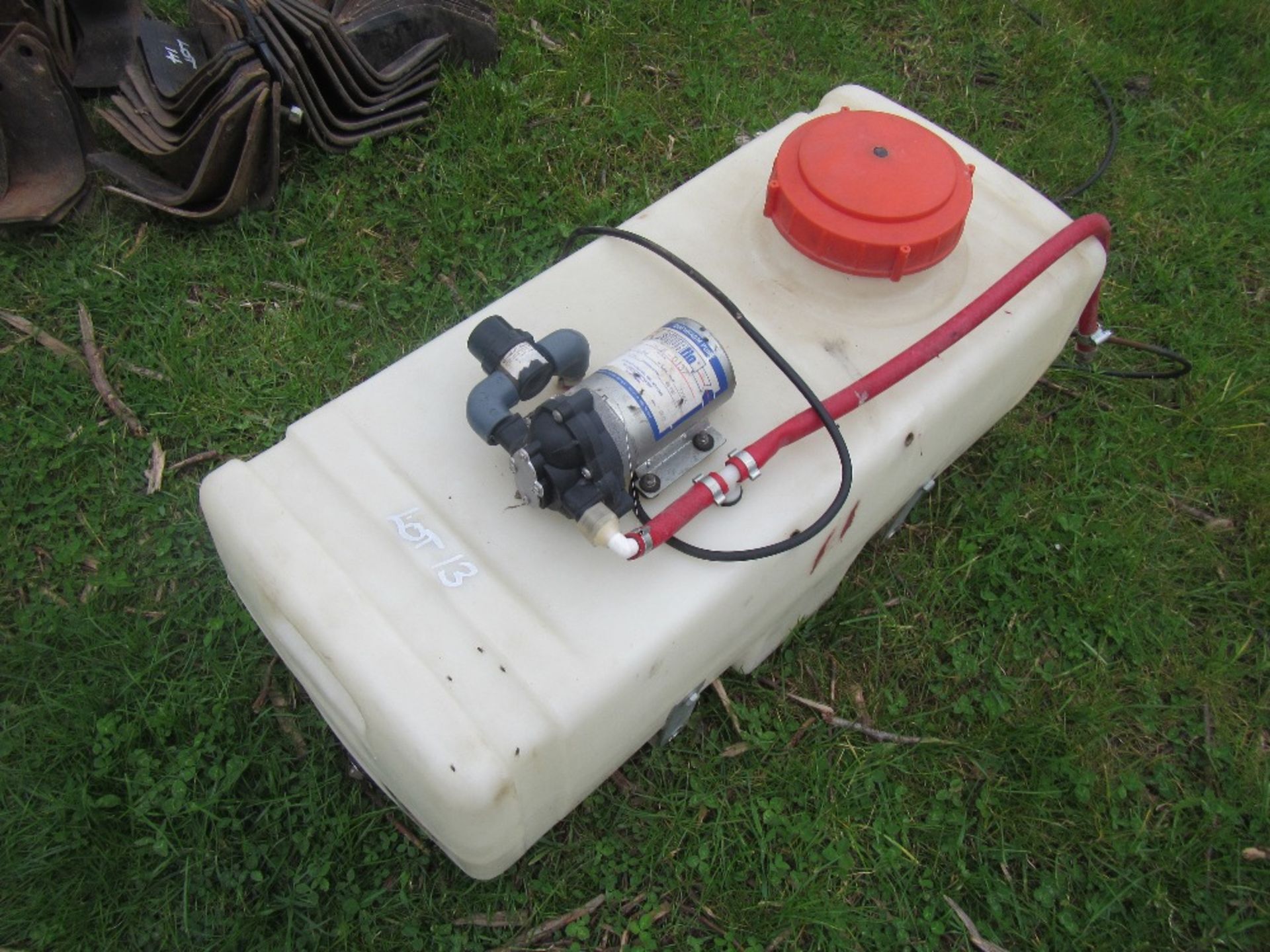 ATV logic sprayer c/w electric pump