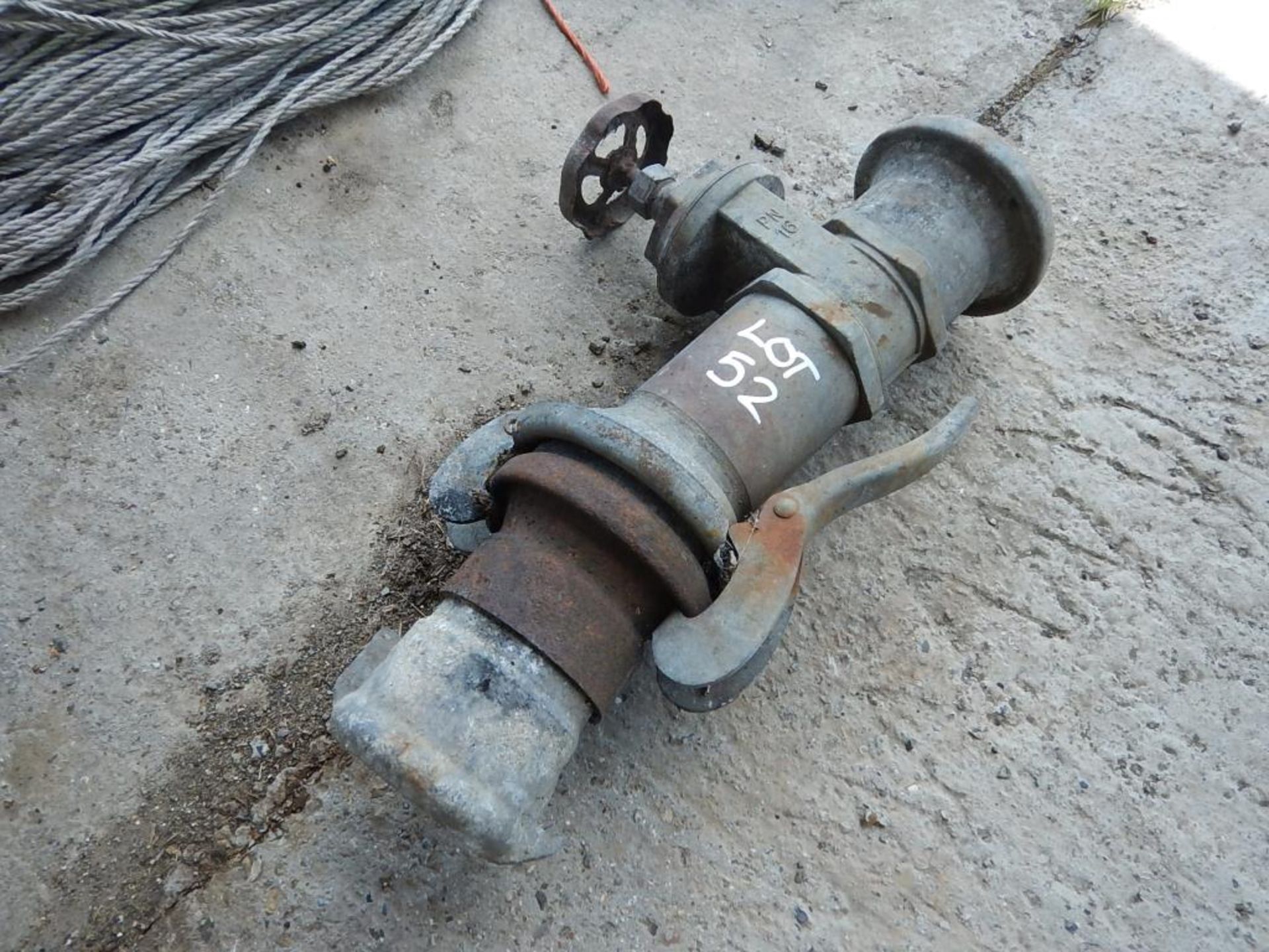 4' irrigation valve