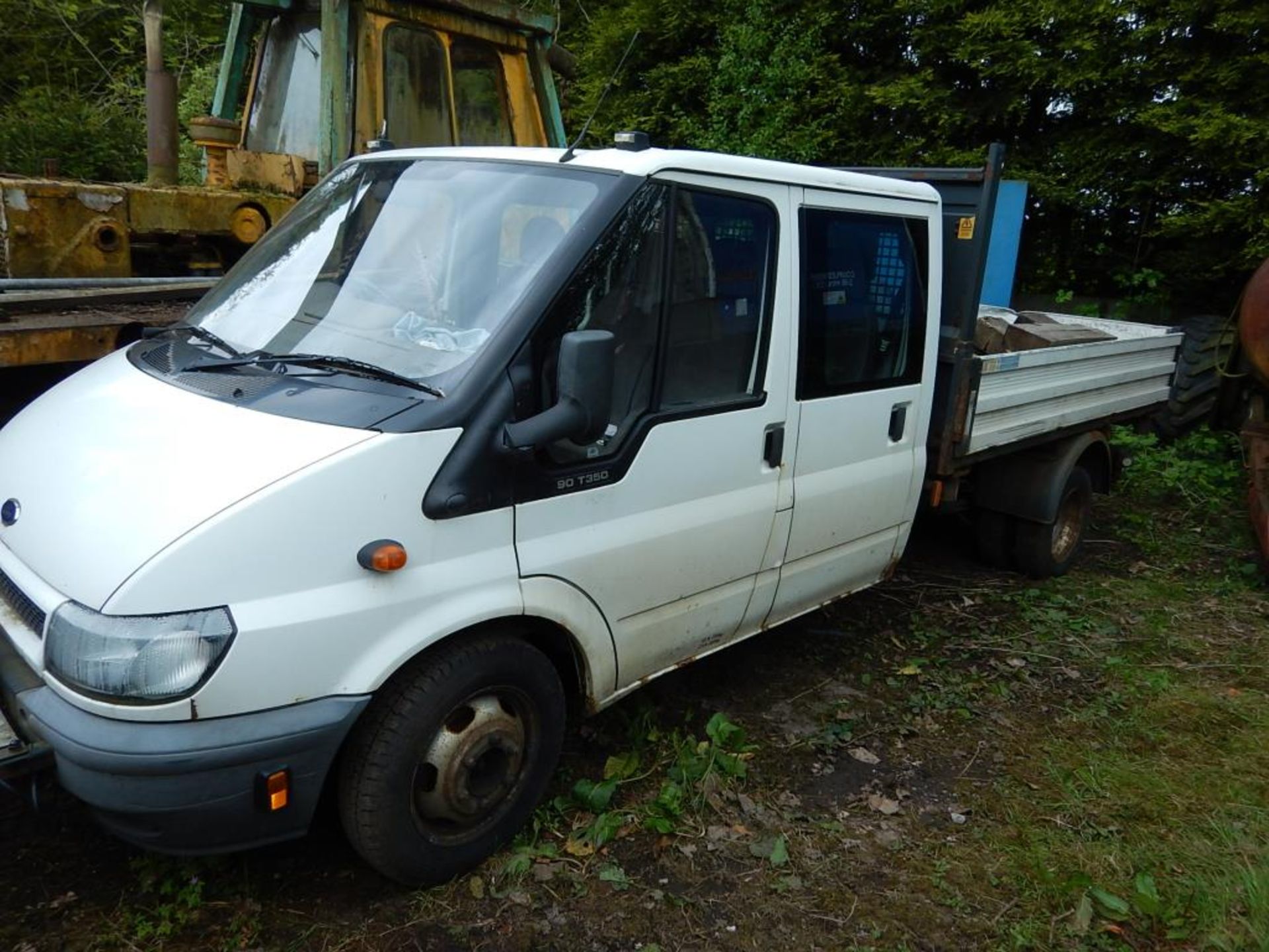 FORD Transit 90T350 diesel double cab 3 way tipper Offered for sale subject to VAT Reg. No. BP52 EWE