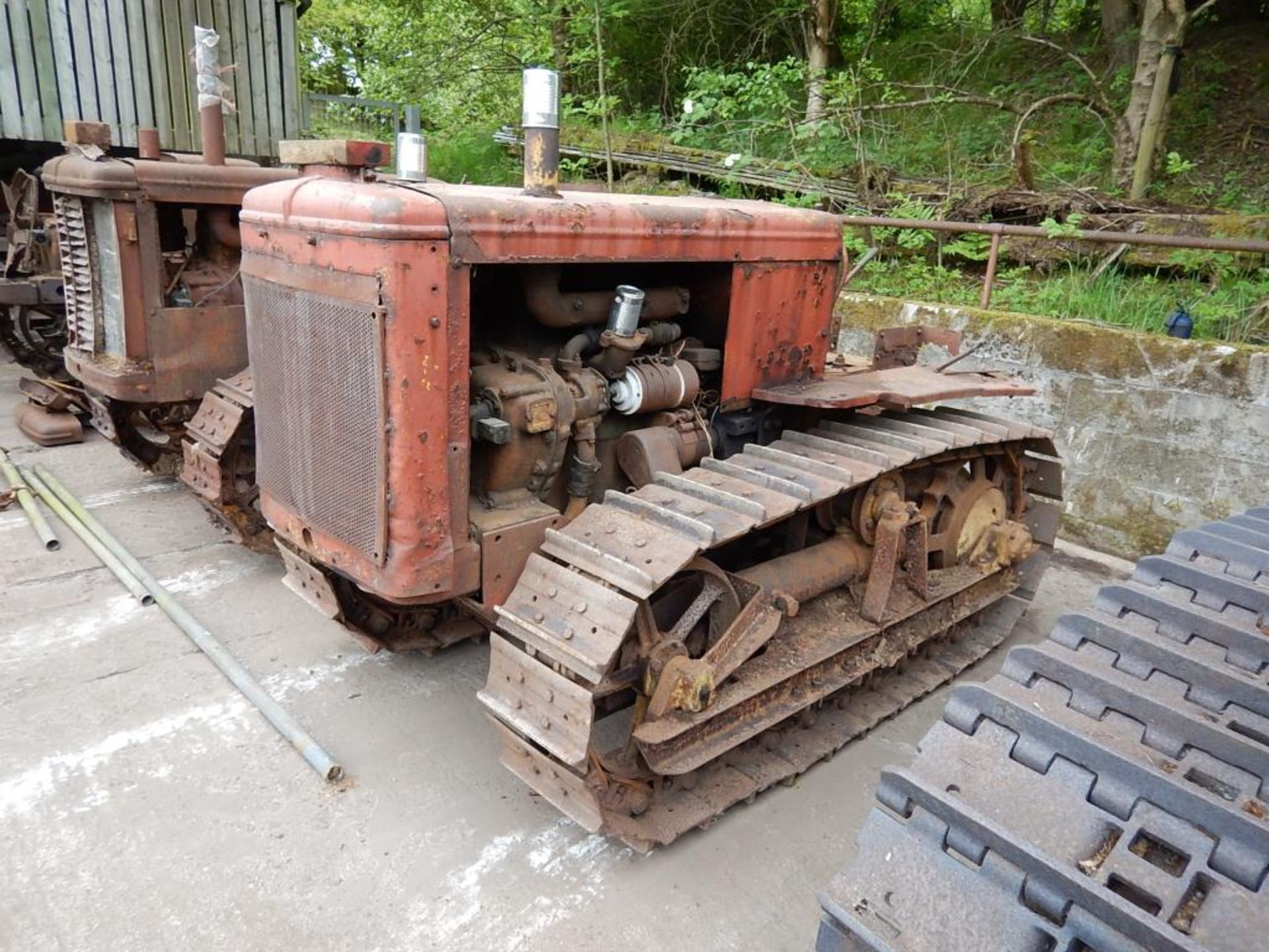 FOWLER FD3 3cylinder diesel CRAWLER TRACTOR Fitted with rear drawbar Serial No. 4500412