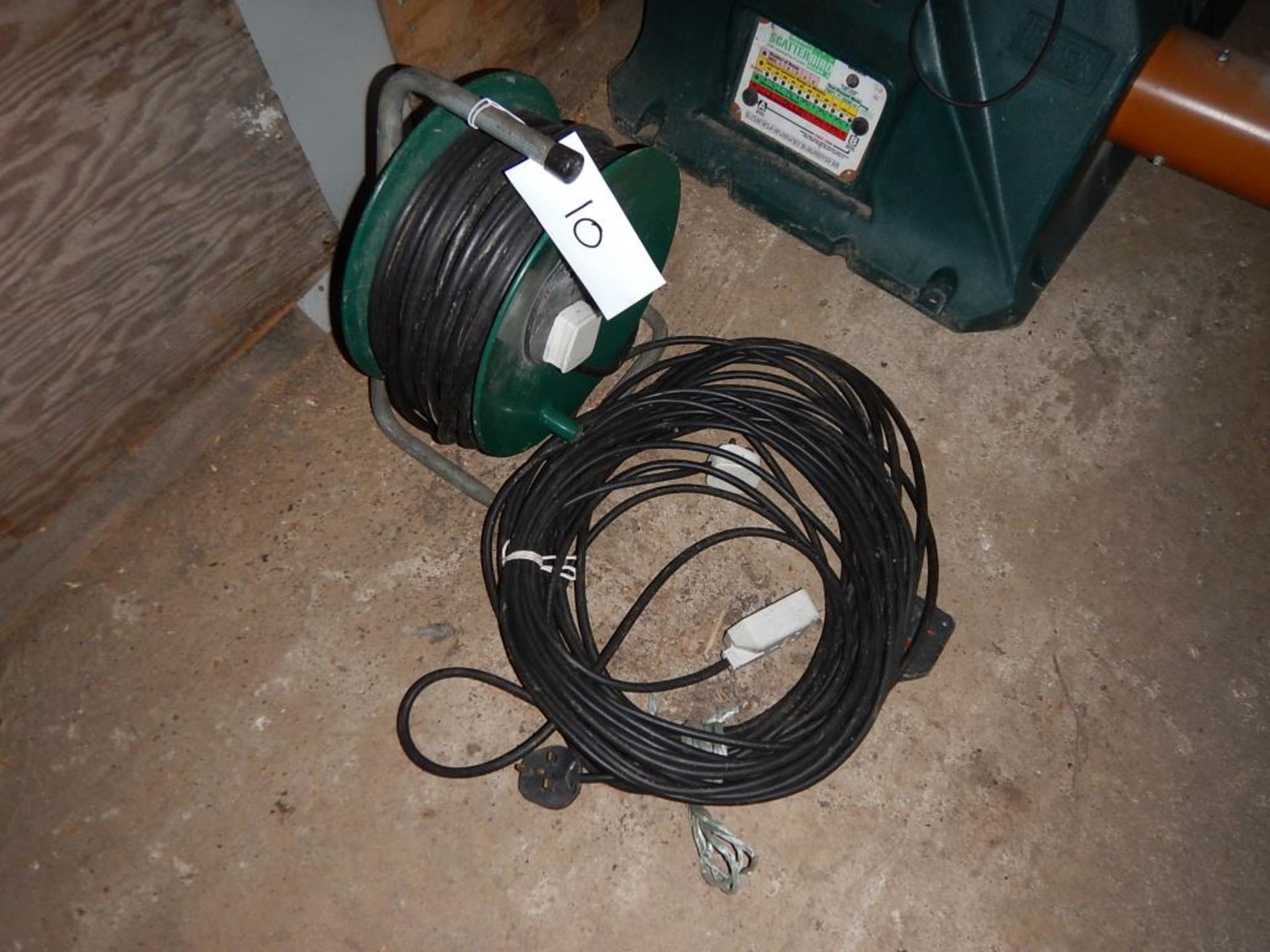 25m extension reel and cable